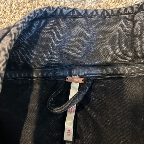 Free People Charcoal Puffer Jacket - Picture 7 of 15